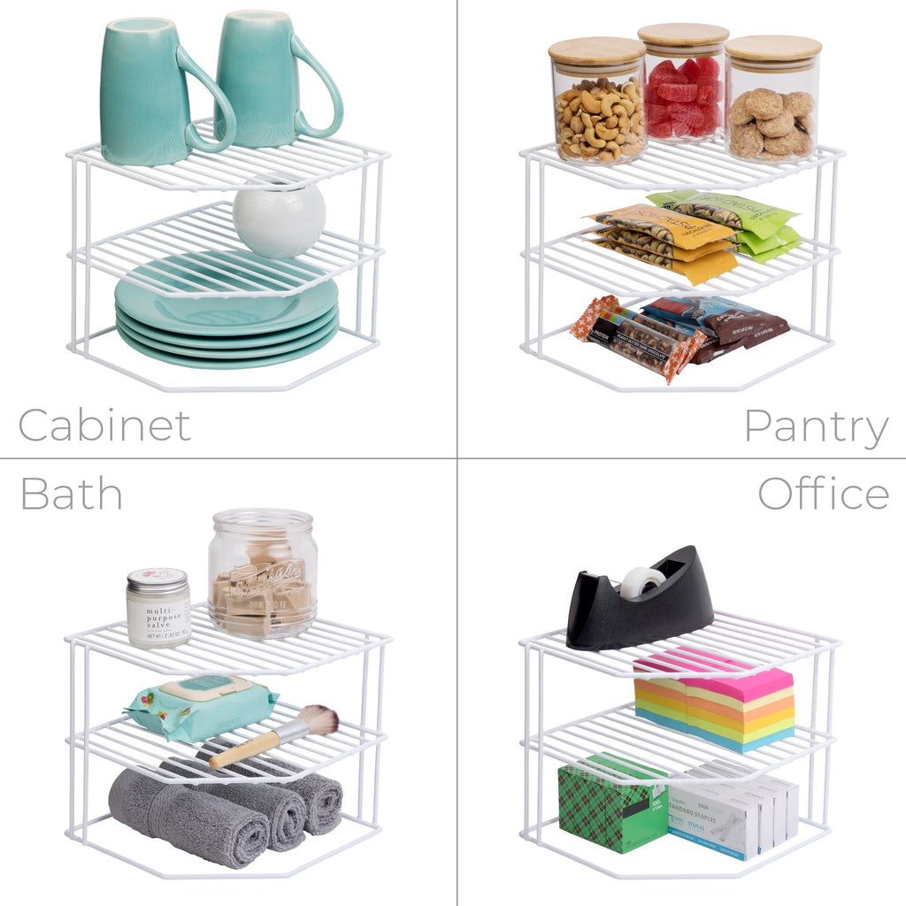 3-Tier Kitchen Corner Shelf Rack