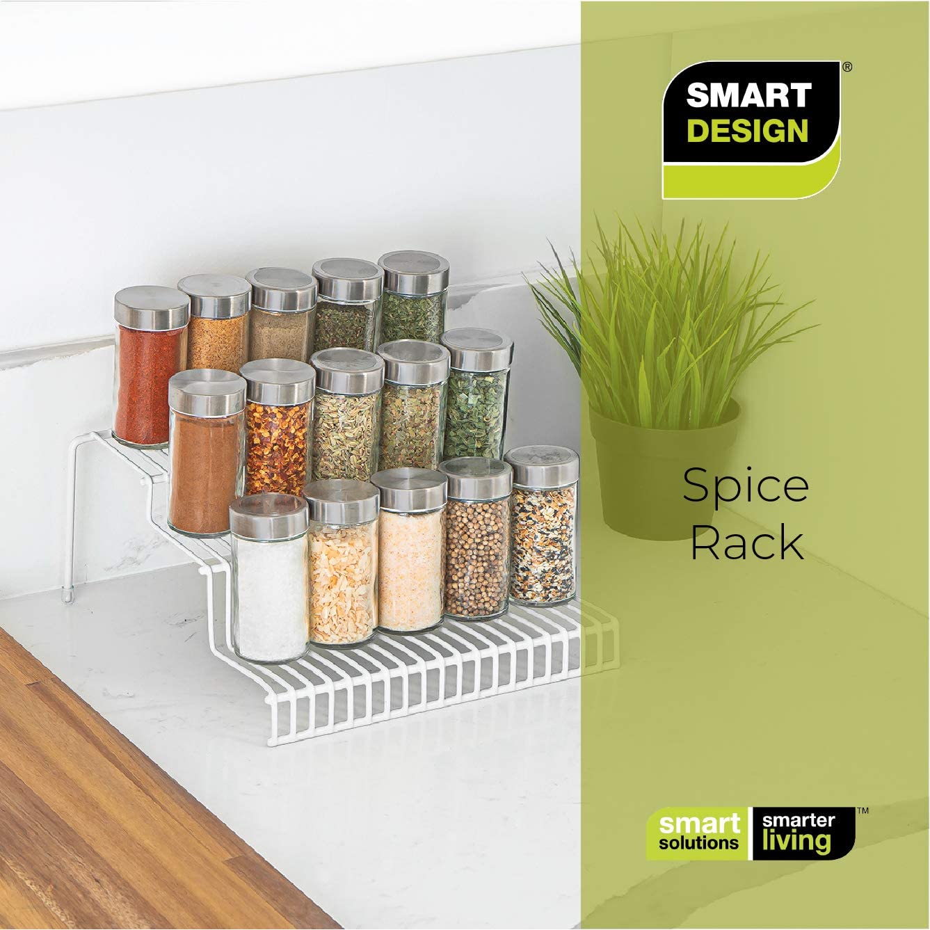 3-Tier Metal Wire Spice Rack