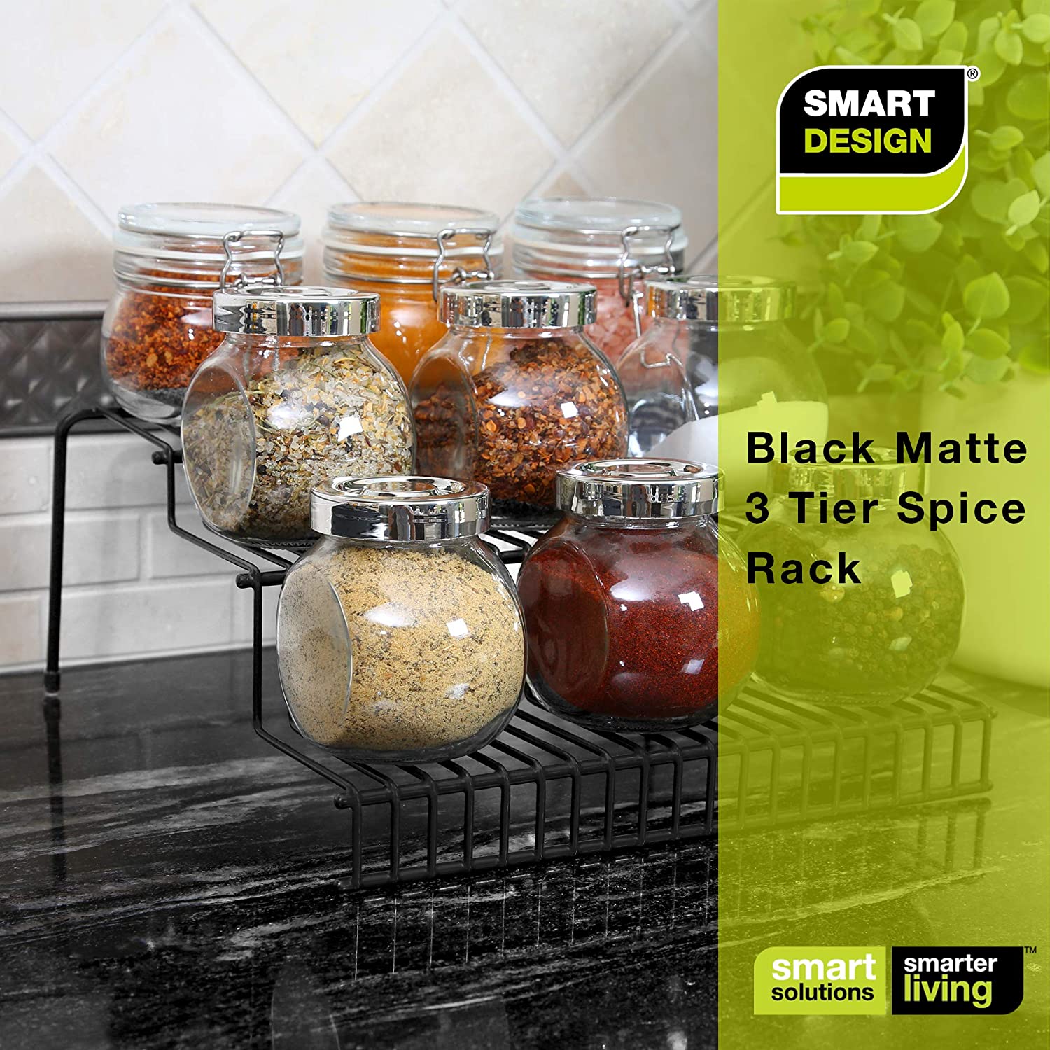 3-Tier Metal Wire Spice Rack