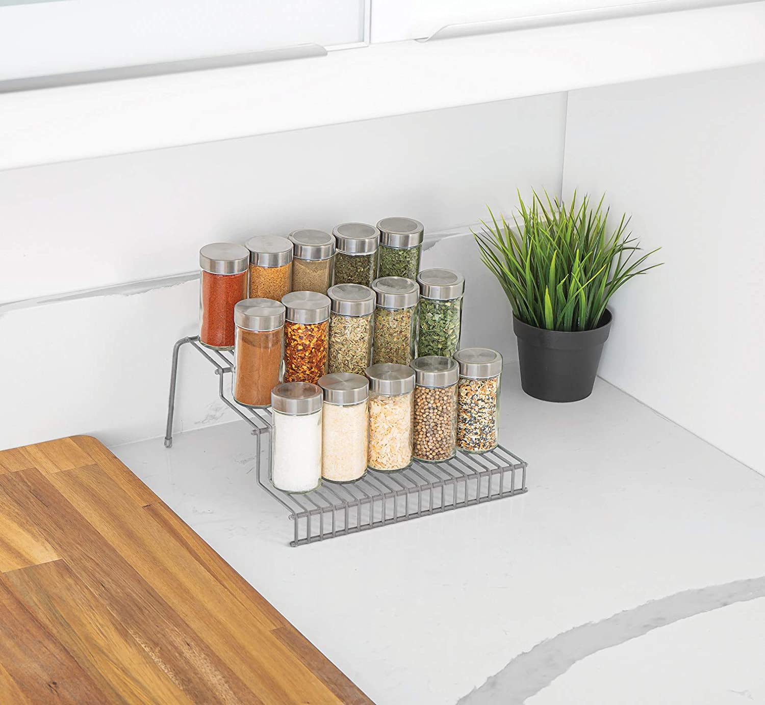 3-Tier Metal Wire Spice Rack