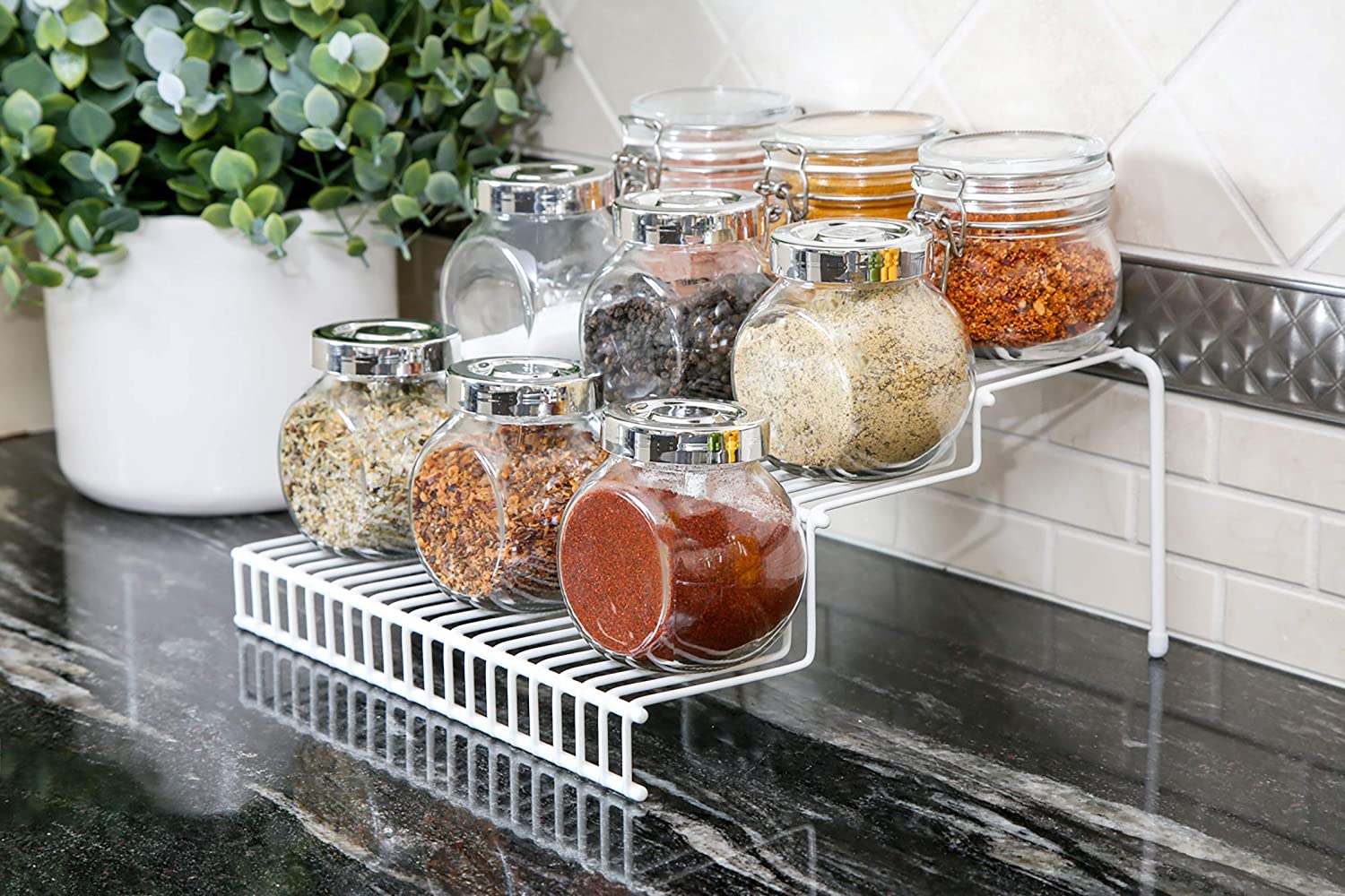 3-Tier Metal Wire Spice Rack