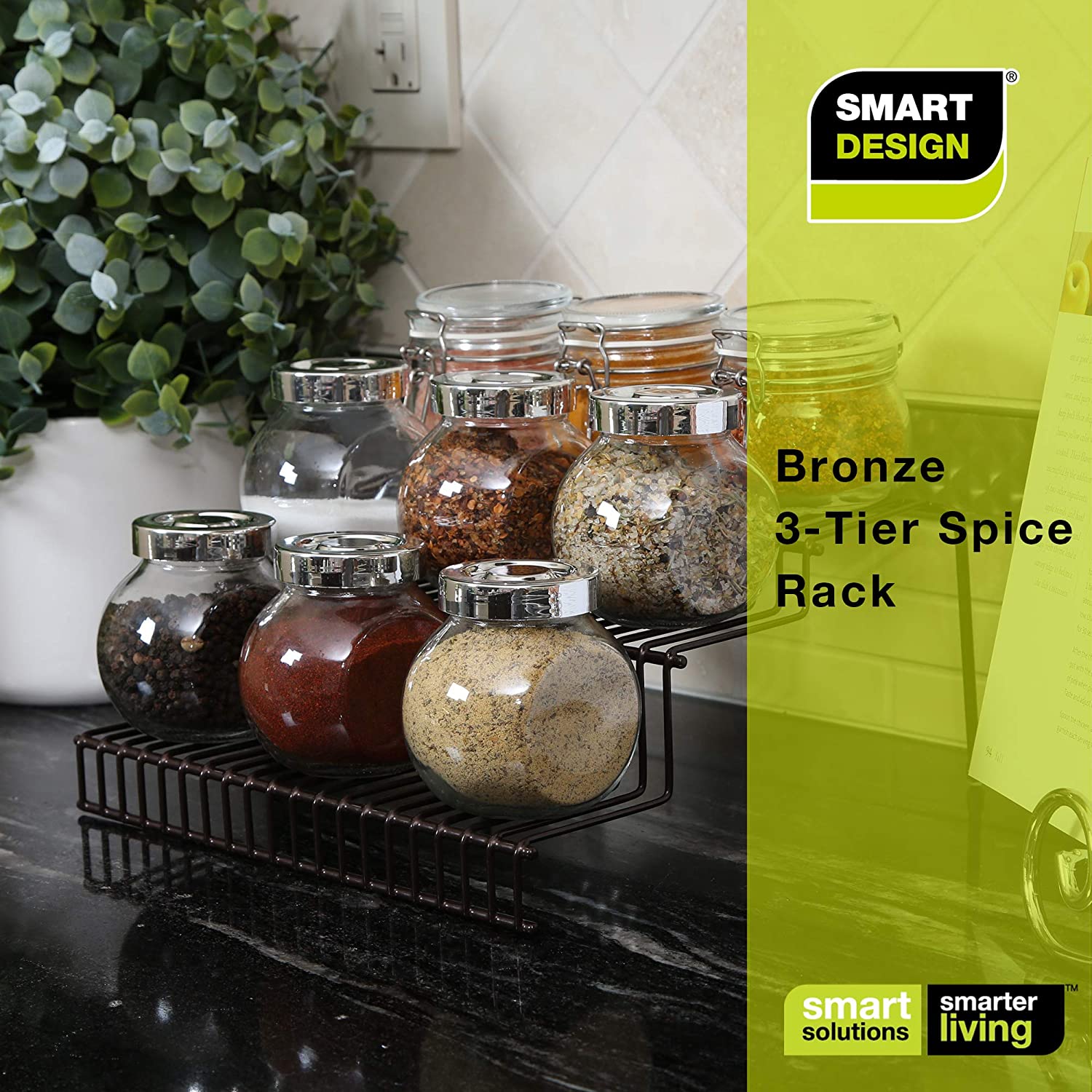 3-Tier Metal Wire Spice Rack