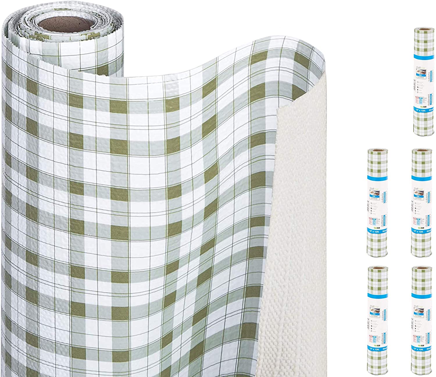 Bonded Grip Shelf Liner - 12 Inch x 60 Feet - Non-Adhesive