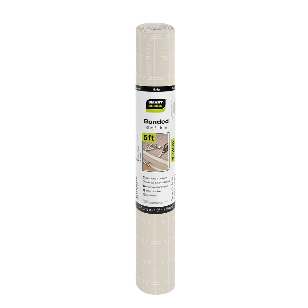 Bonded Grip Shelf Liner - 18 Inch x 5 Feet - Non-Adhesive