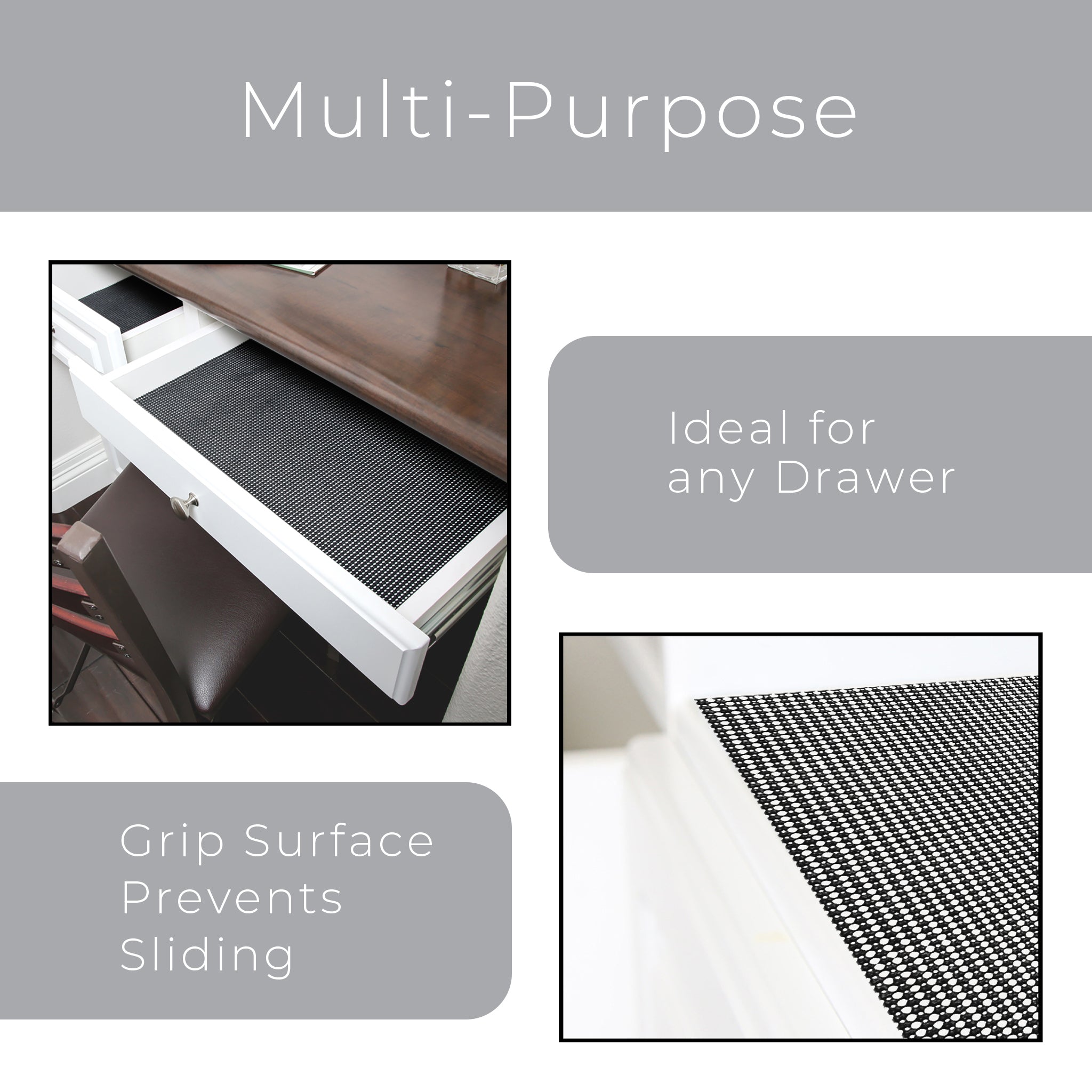 Classic Grip Shelf Liner - 18 Inch x 5 Feet
