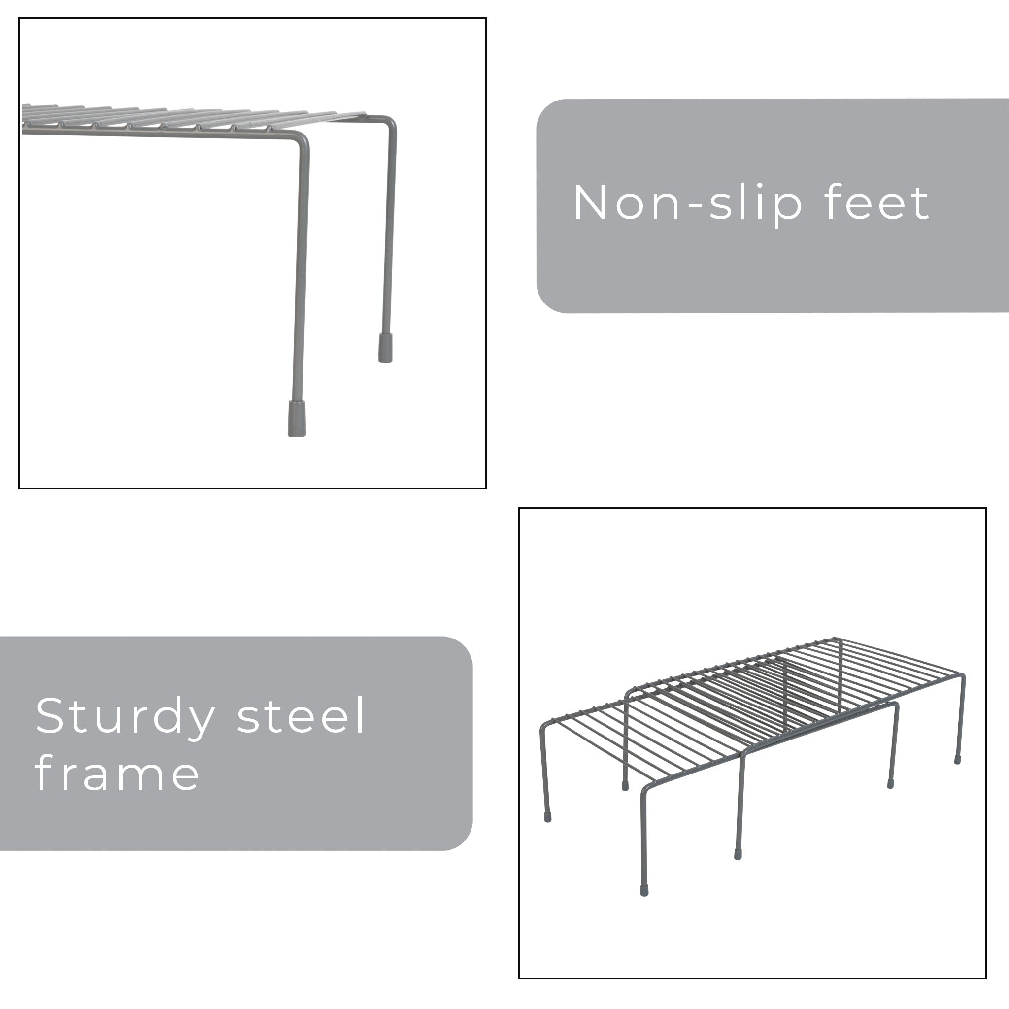Expandable Cabinet Storage Rack