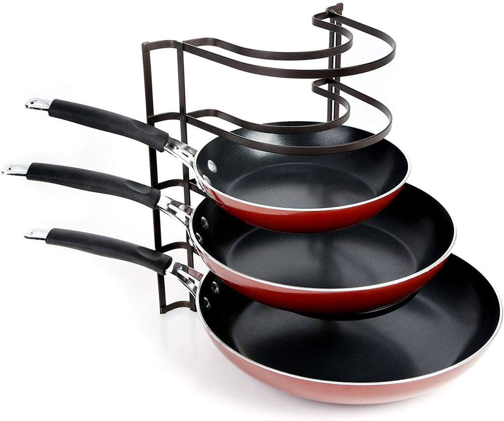 Heavy Duty 5-Tier Pan Rack Storage Organizer