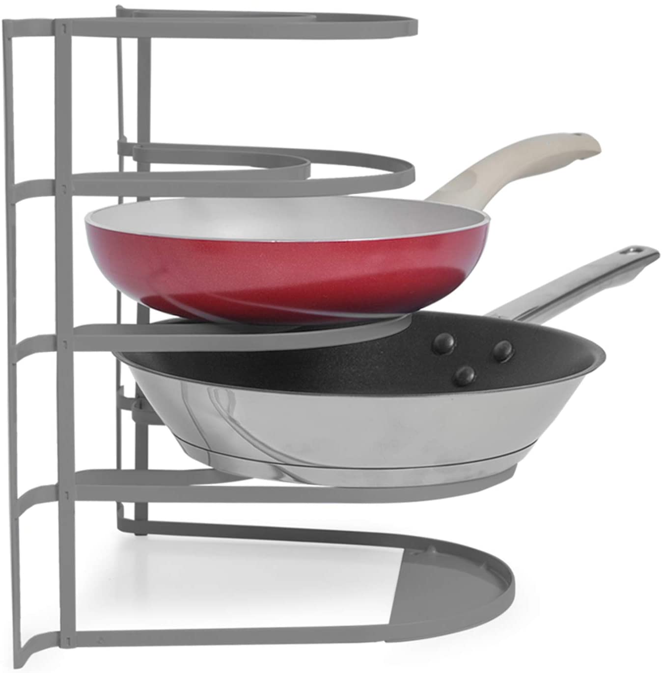 Heavy Duty 5-Tier Pan Rack Storage Organizer