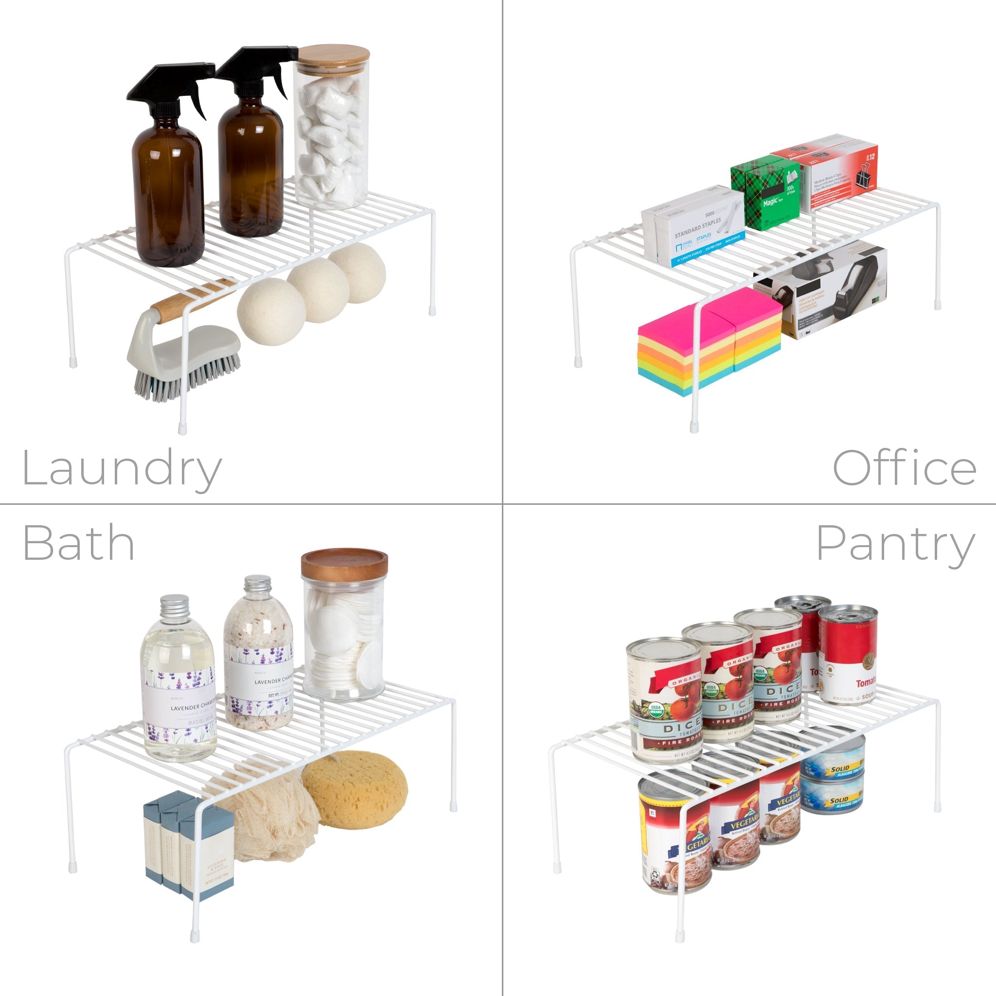 Large Cabinet Storage Shelf Rack