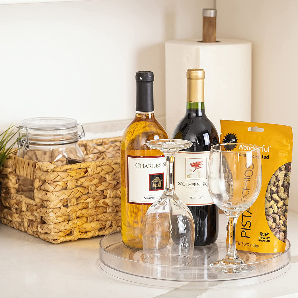 Lazy Susan Spinning Turntable Organizer - 11.5 Inch