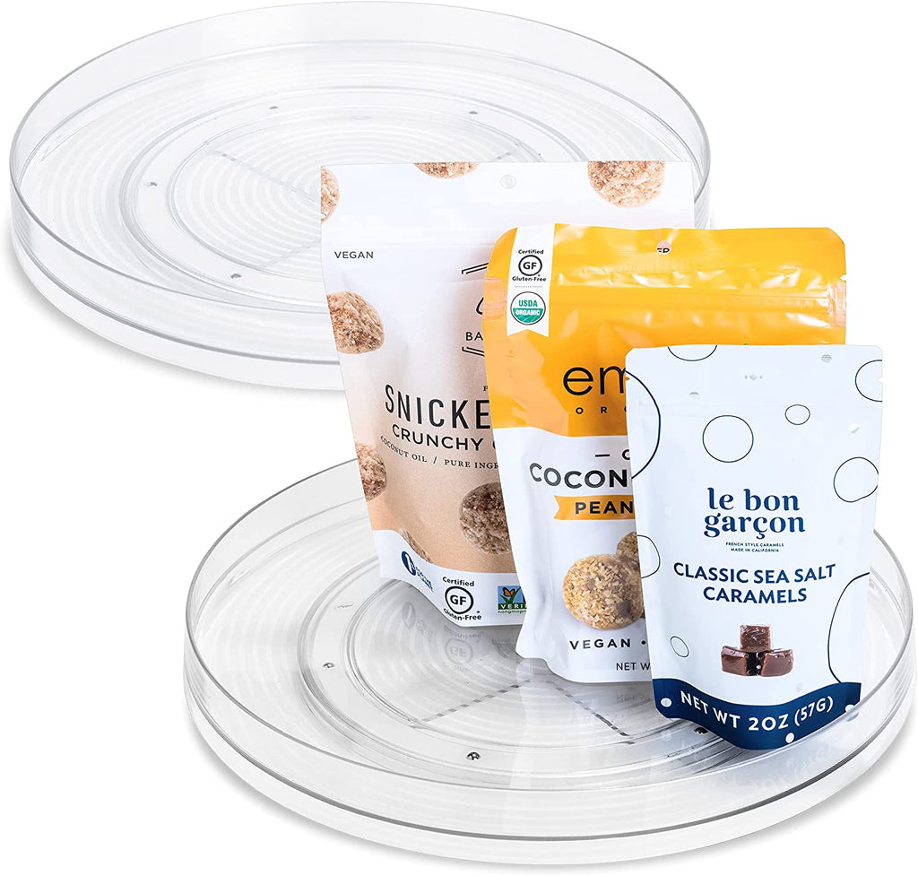 Lazy Susan Spinning Turntable Organizer - 11.5 Inch