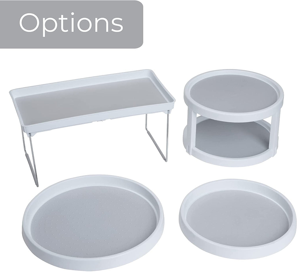 Lazy Susan Spinning Turntable Organizer - 12 Inch