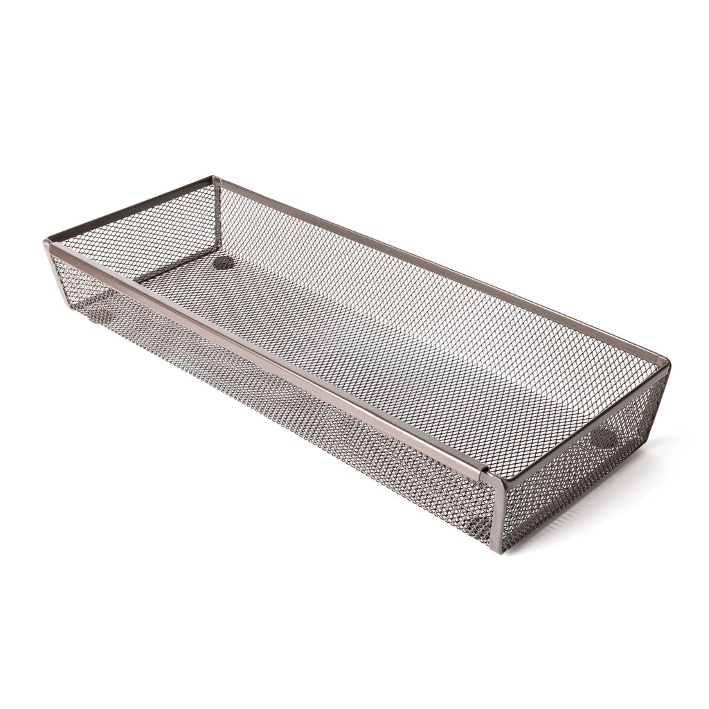 Metal Mesh Drawer Organizer - 15 x 6 Inch