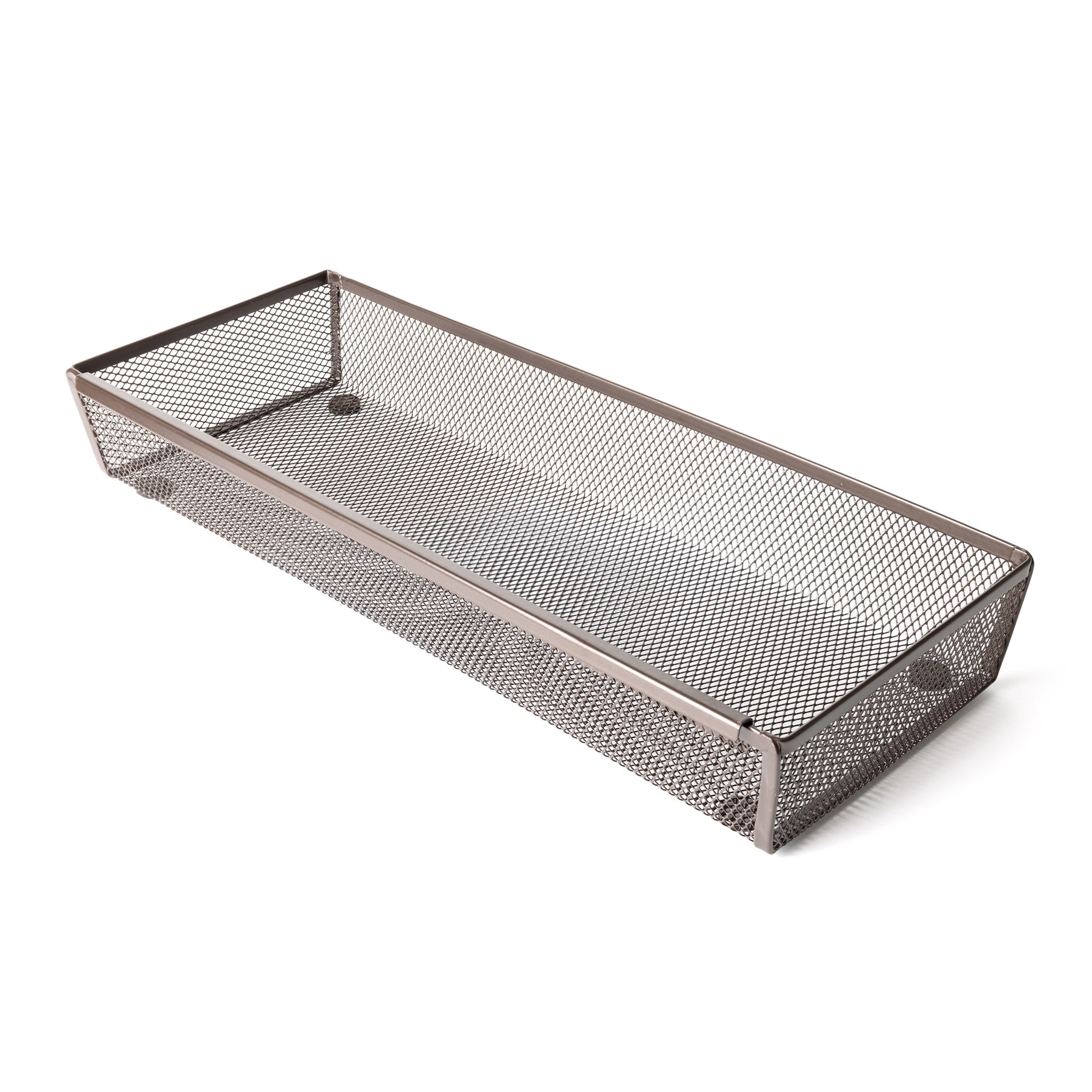 Metal Mesh Drawer Organizer - 15 x 6 Inch