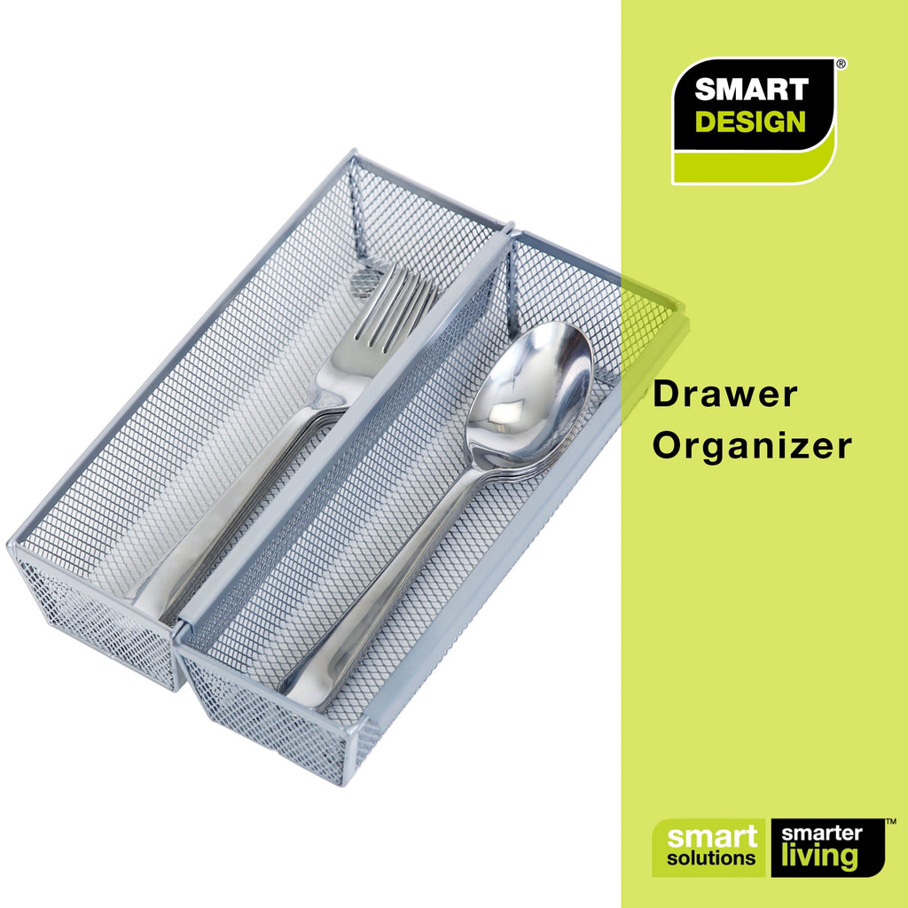 Steel Mesh Drawer Organizer (3 × 9)