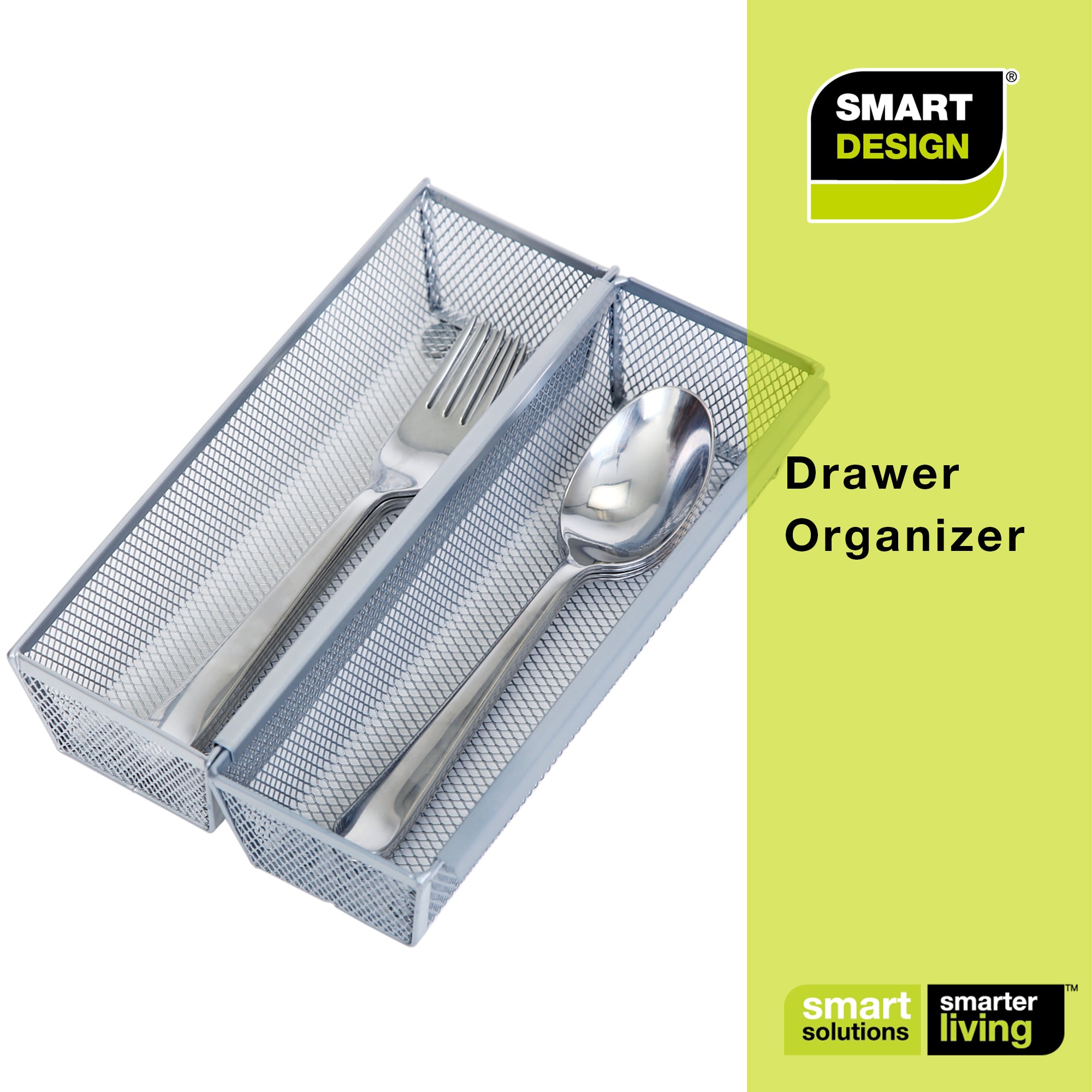 Steel Mesh Drawer Organizer (3 × 9)