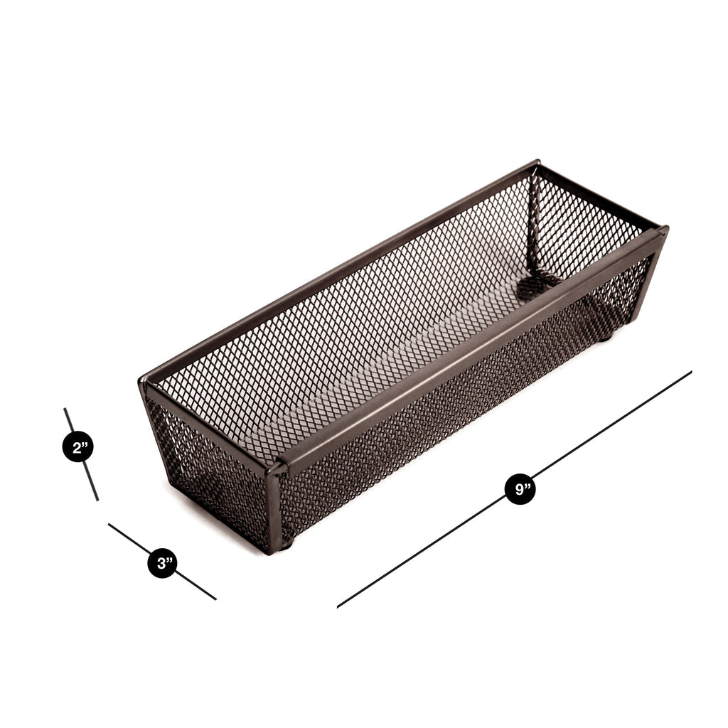 Steel Mesh Drawer Organizer (3 × 9)
