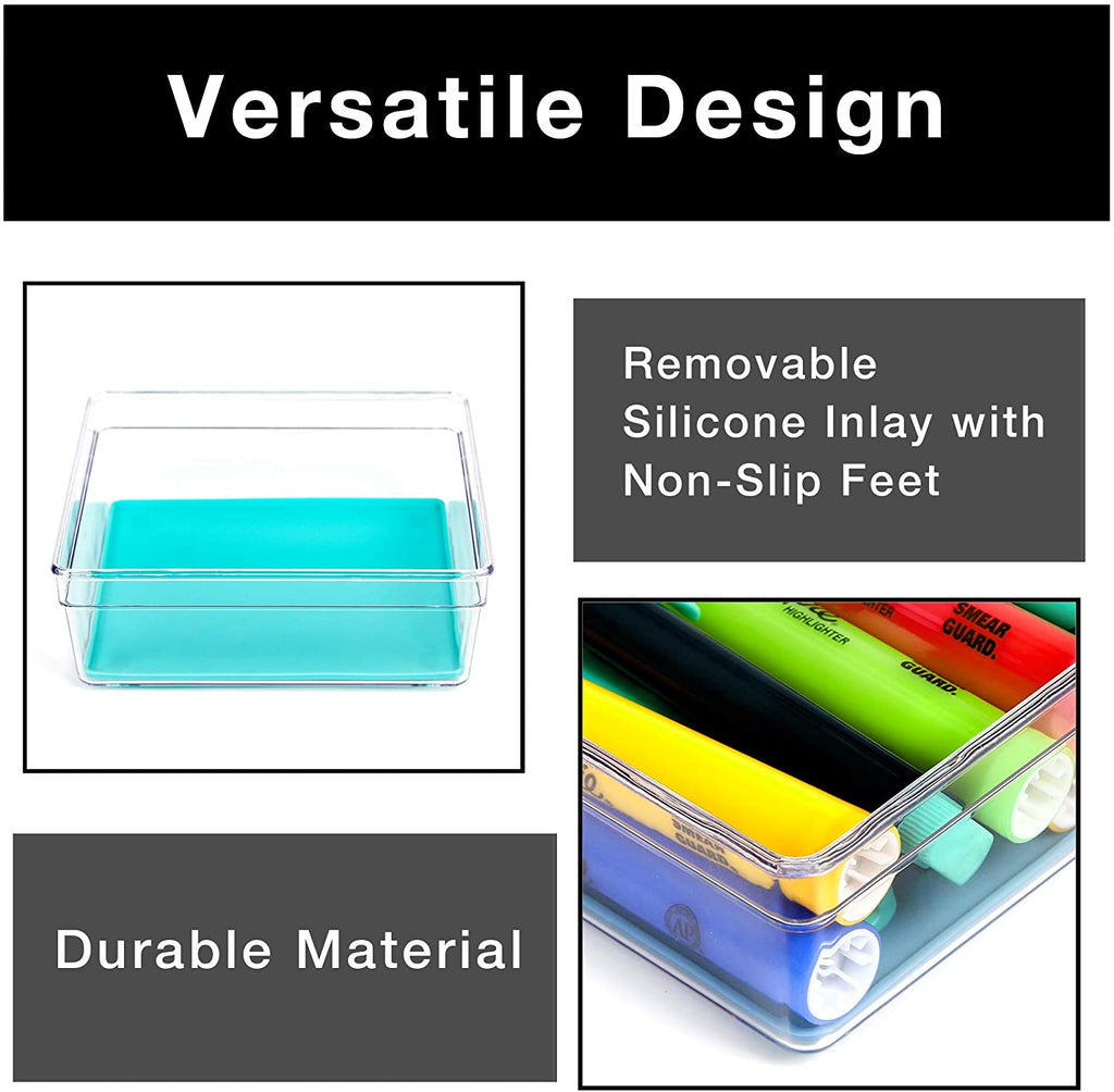 Plastic Drawer Organizer - 6 X 6 Inch