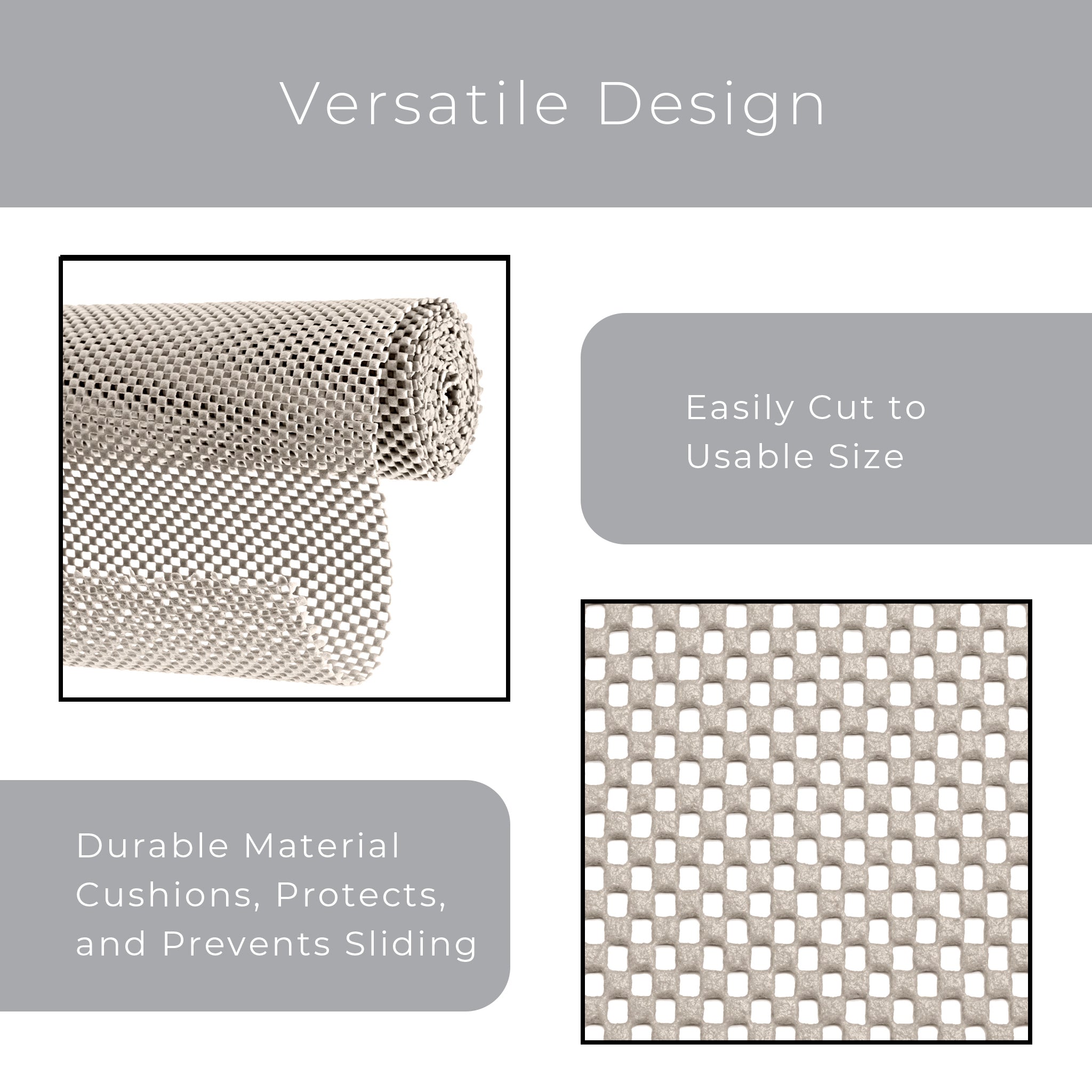 Premium Grip Shelf Liner - 12 Inch x 20 Feet