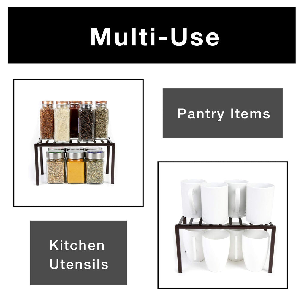 Premium Small Cabinet Storage Shelf Rack
