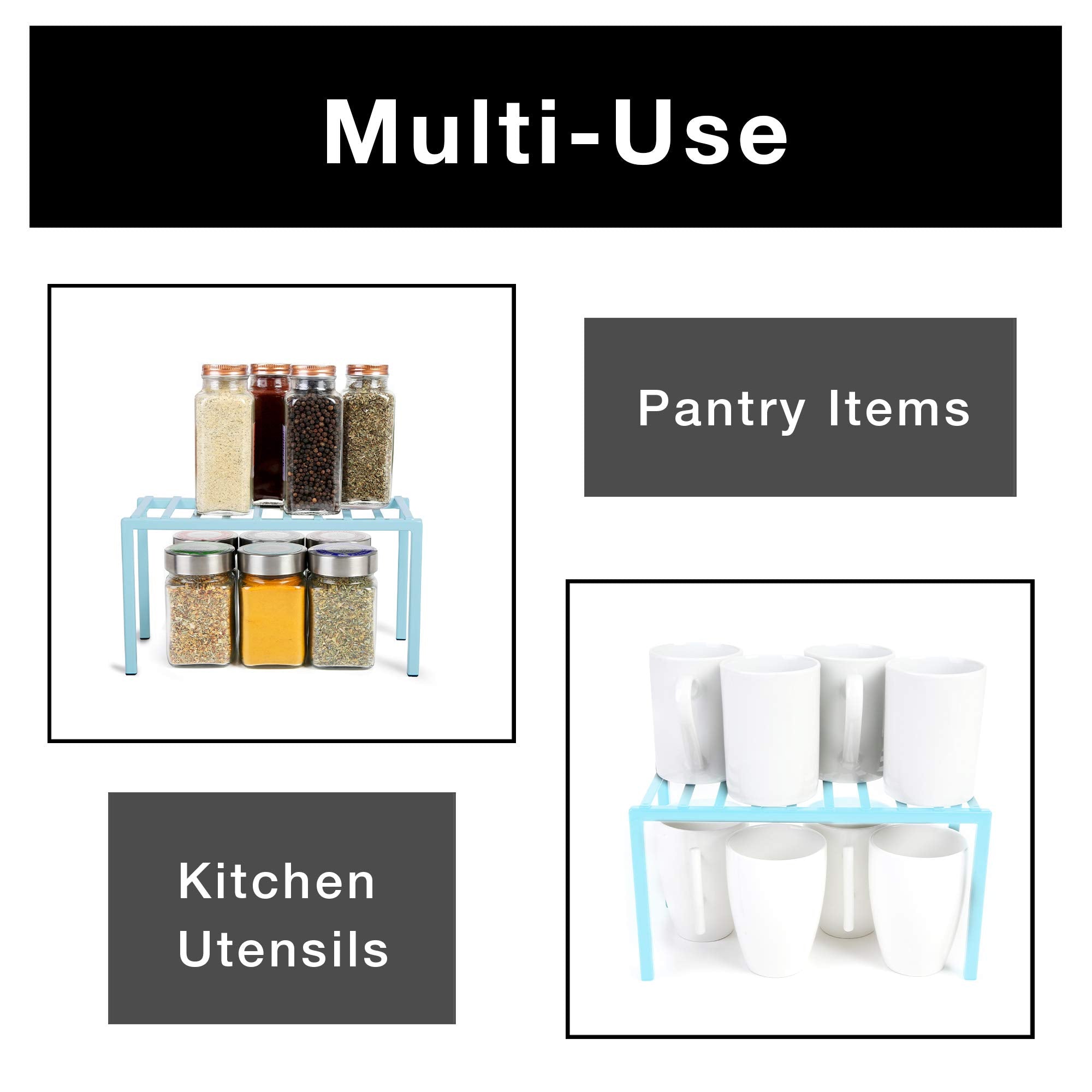 Premium Small Cabinet Storage Shelf Rack